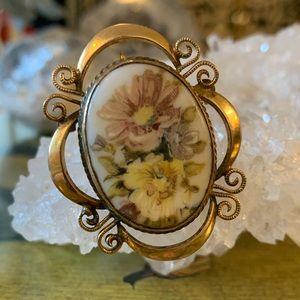 Vintage Winard pendant brooch GF 12k (signed 7)